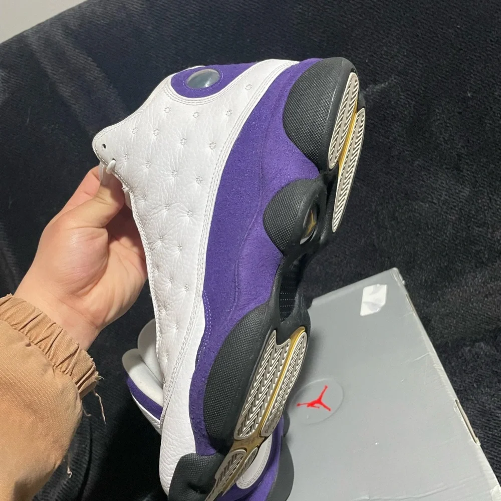 Nike Air Jordan 13 Retro lakers size 11.5 - Picture 5 of 8
